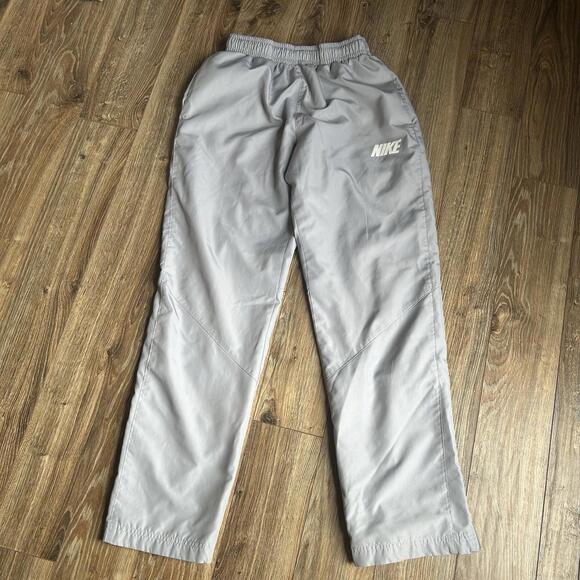Vintage Nike Season Warm Up Track Pants 545364-050 Gray Drawstring Sz S BlueTag - Picture 1 of 9